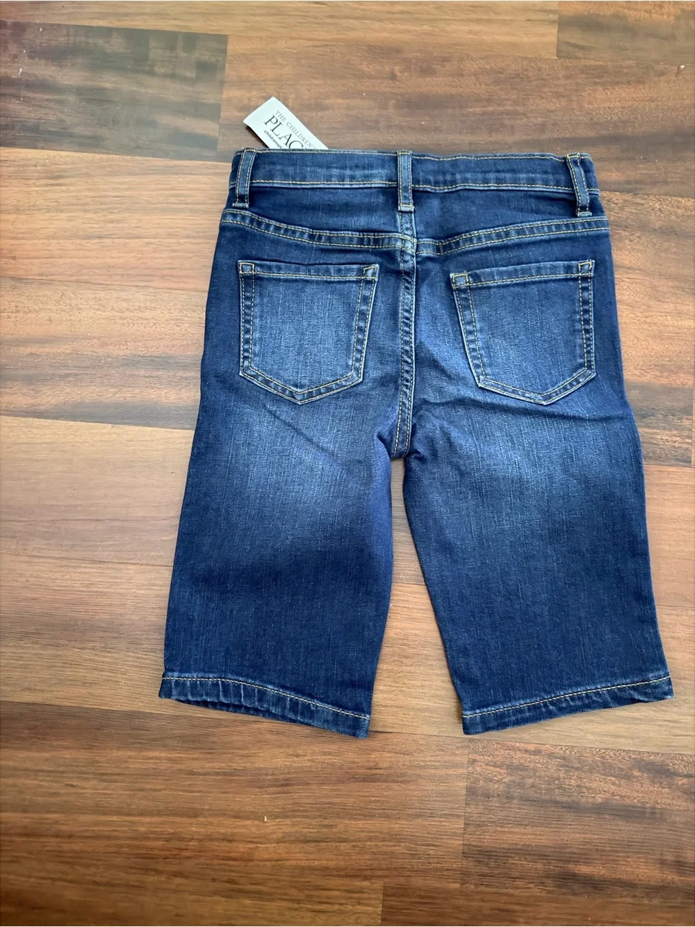 NWT The Children’s Place Girls Skimmer Jean Bermuda Shorts Size 8 Slim Brooke